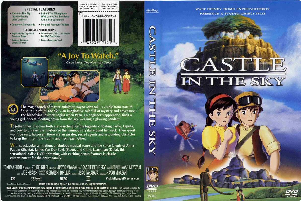 Castle in the Sky Cover Scan