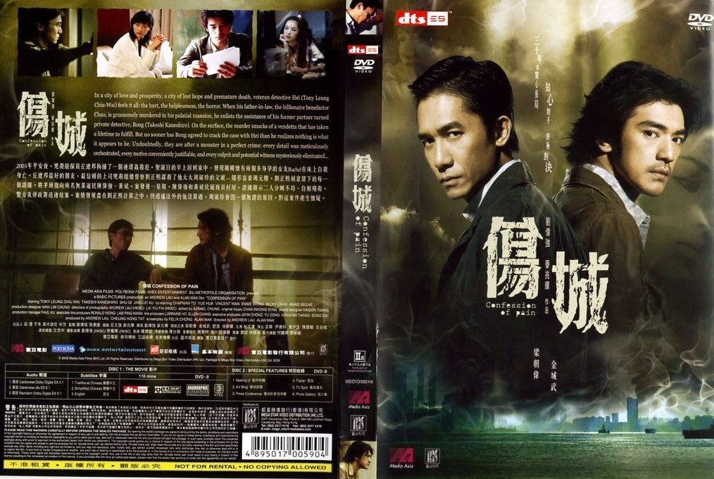 Confession of Pain Cover Scan