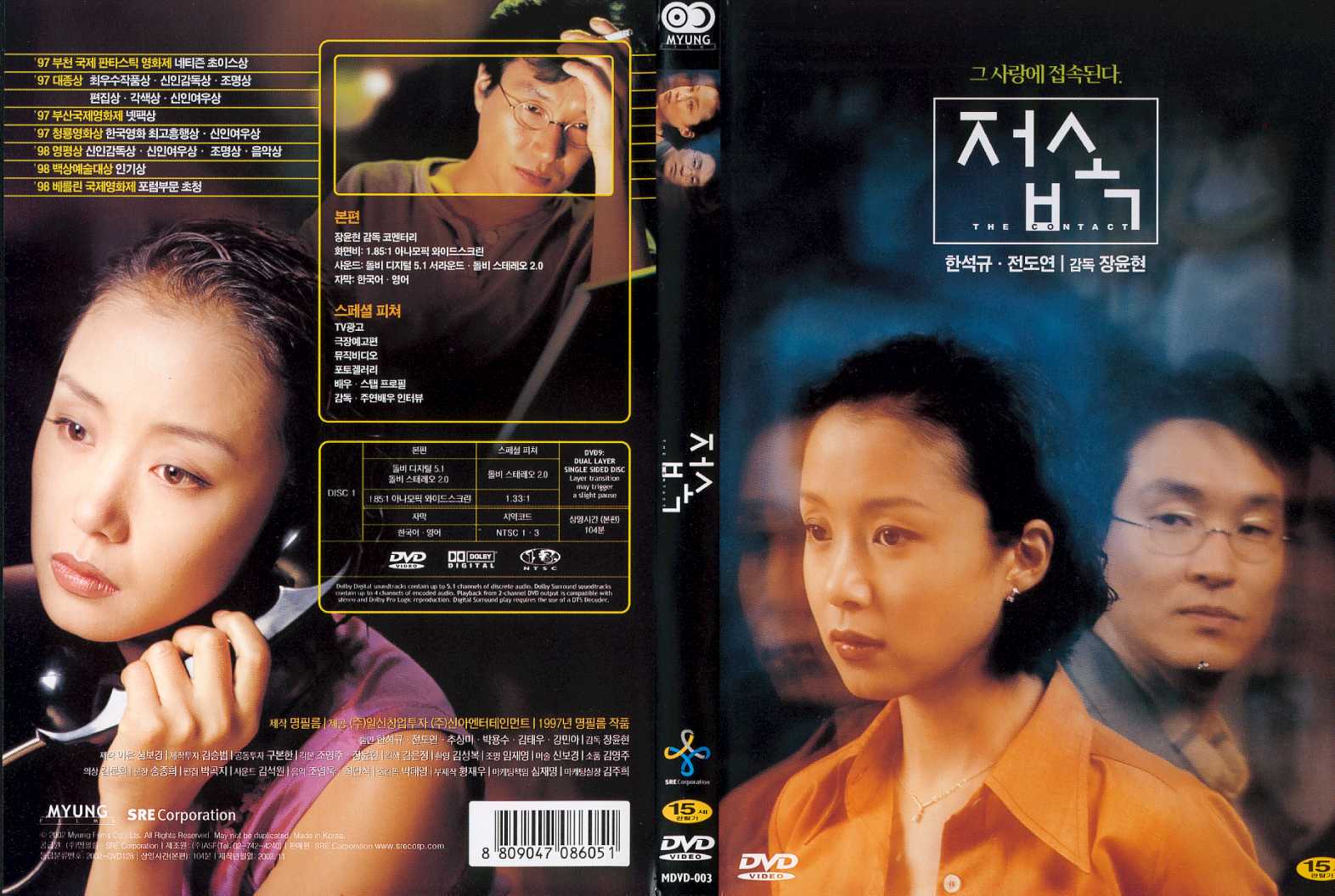 Contact, The Cover Scan