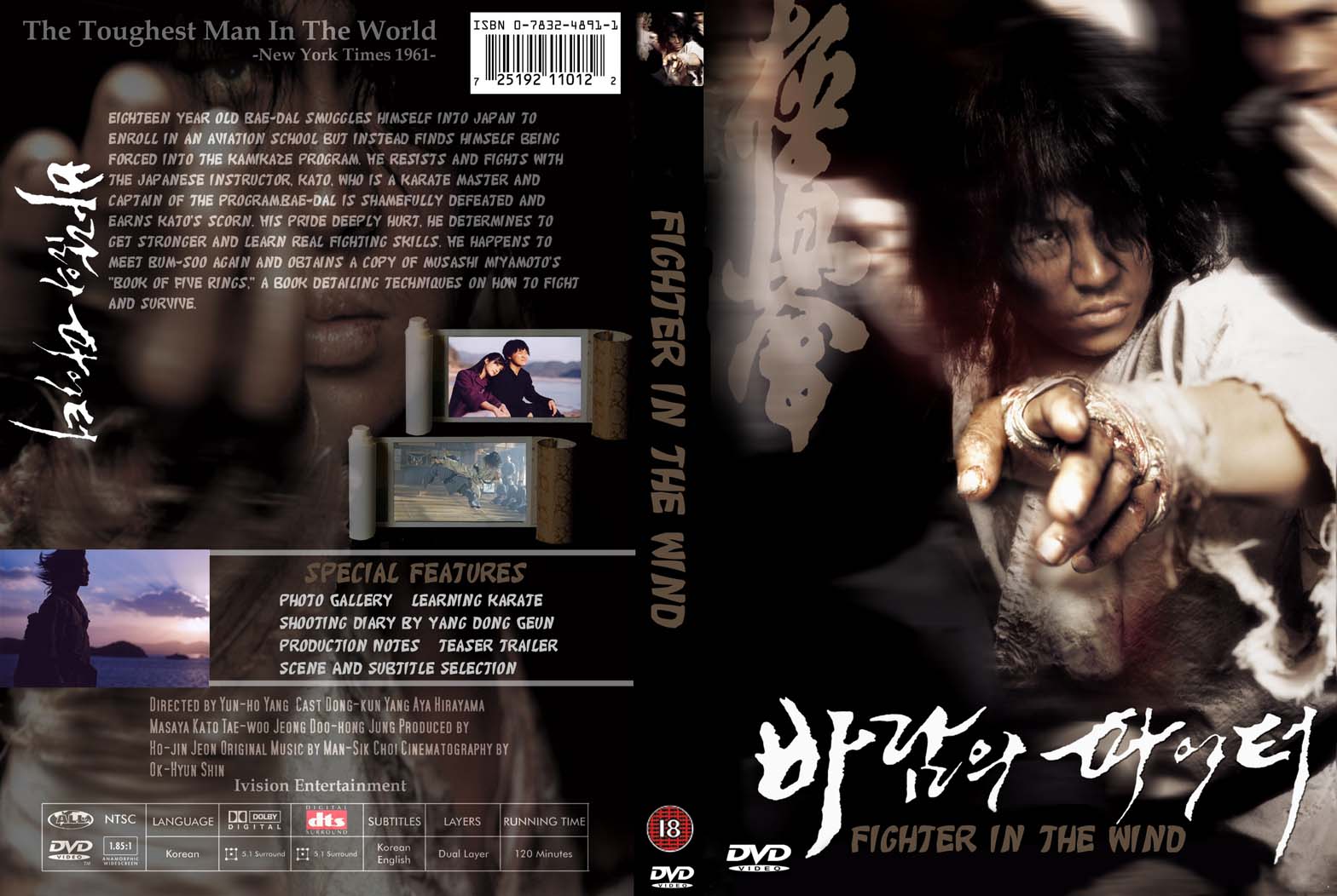 Fighter in the Wind Cover Scan