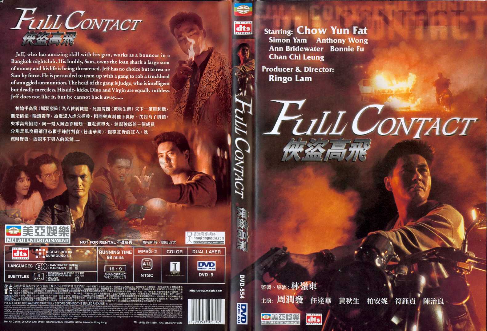 Full Contact Cover Scan