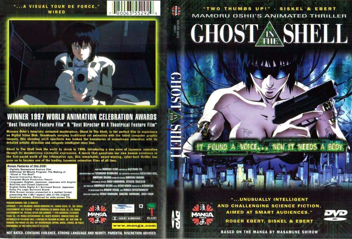 Ghost in the Shell Cover Scan