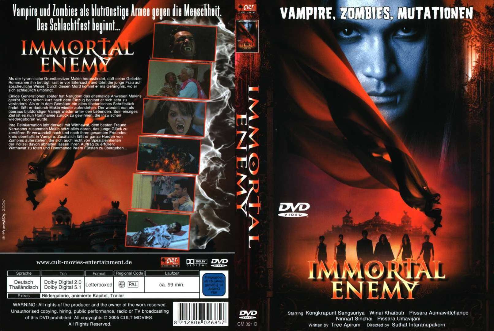 Immortal Enemy (German) Cover Scan