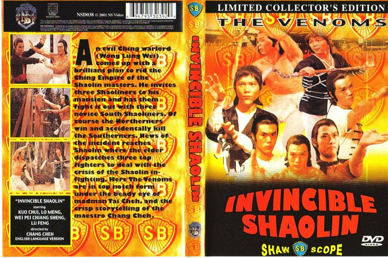 Invincible Shaolin Cover Scan
