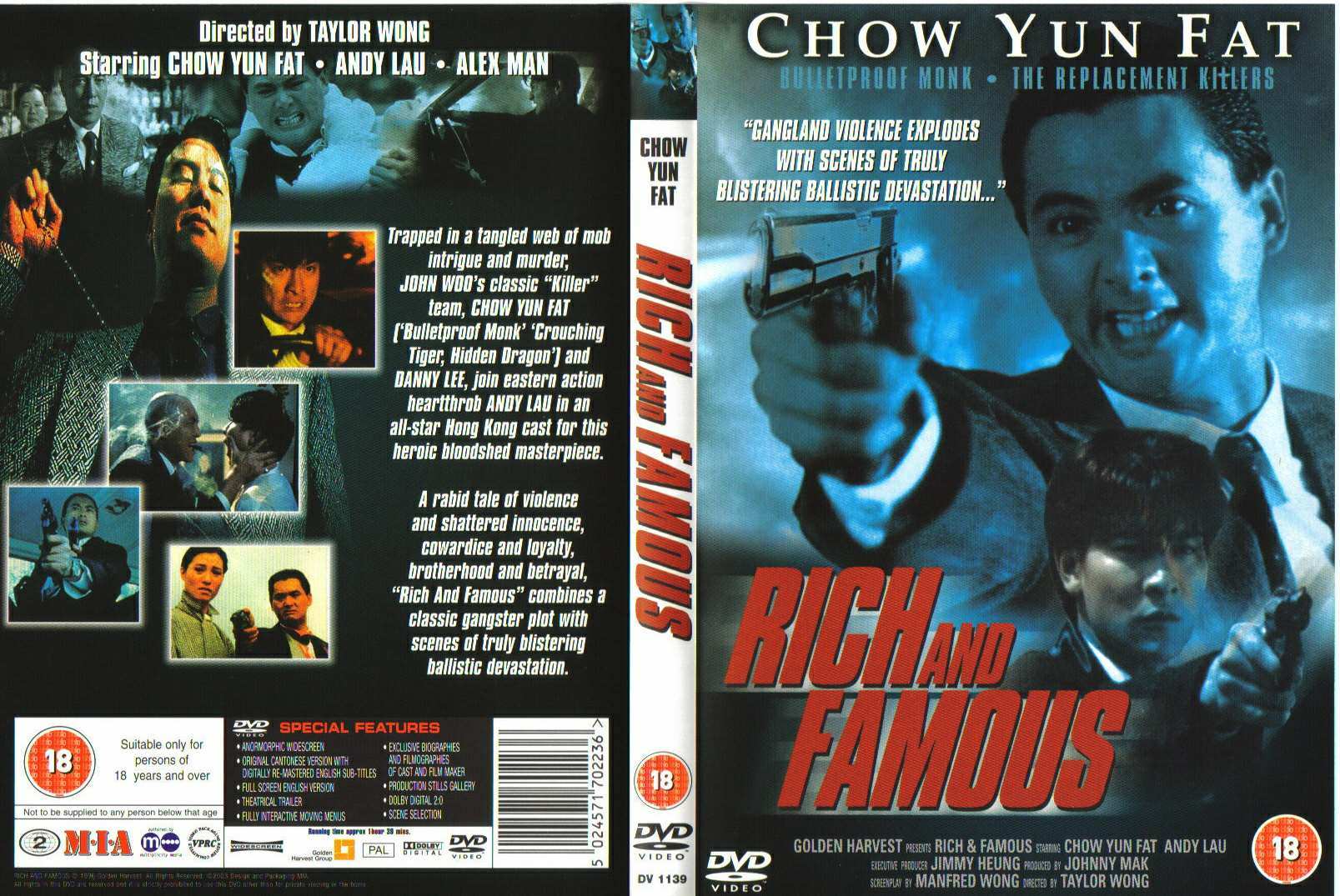 Rich and Famous (HK Classics) Cover Scan