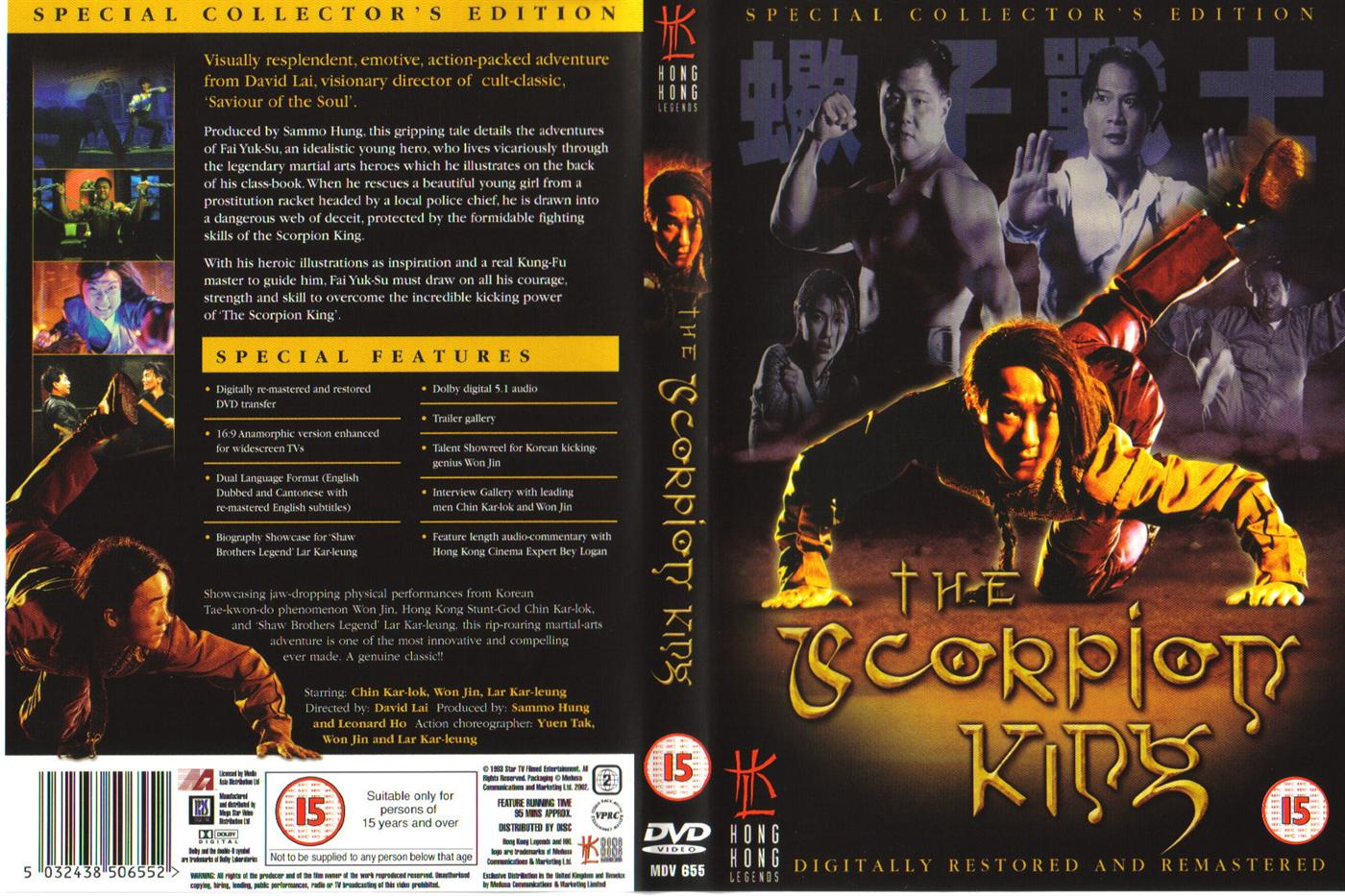 Scorpion King, The Cover Scan