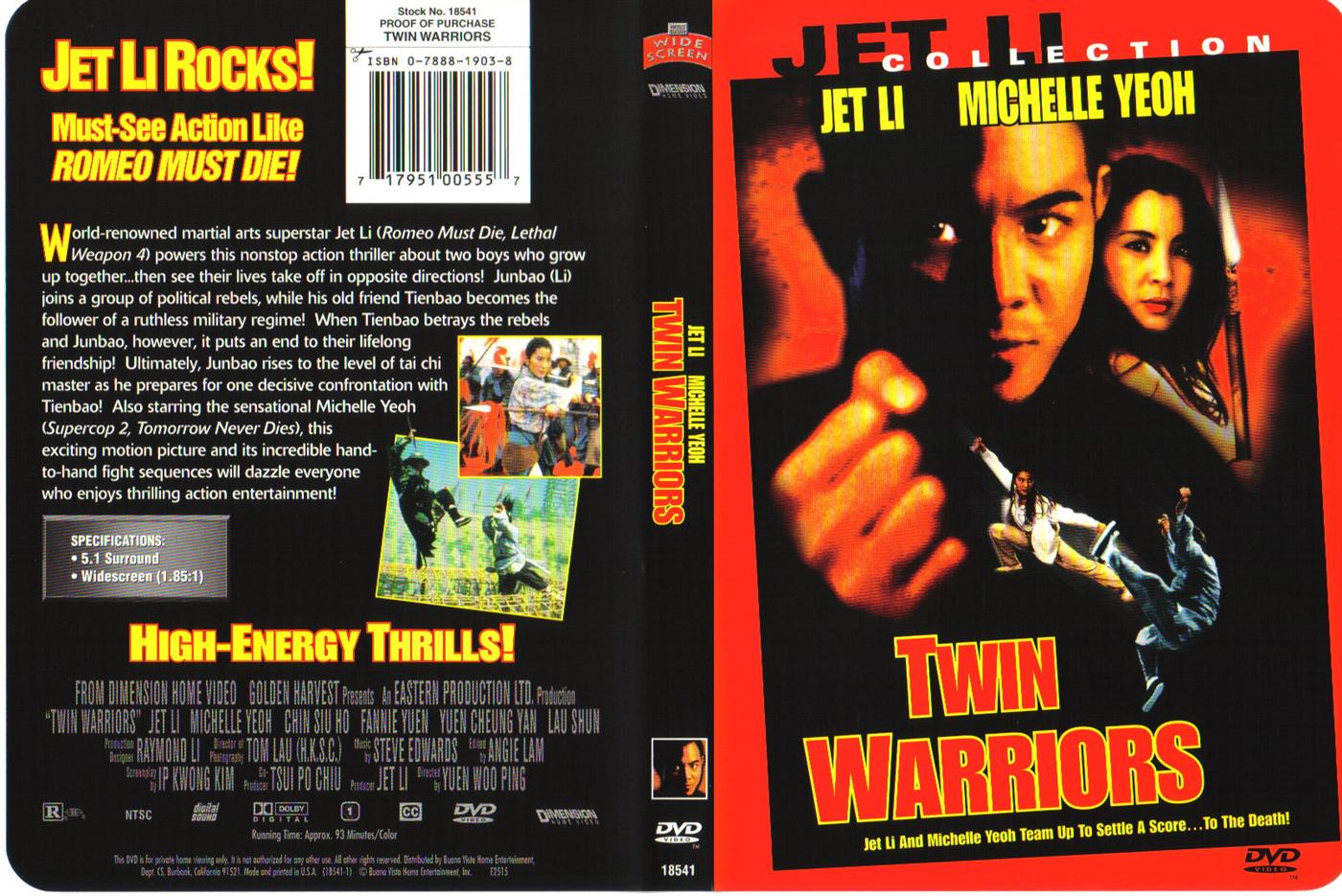 Twin Warriors Cover Scan