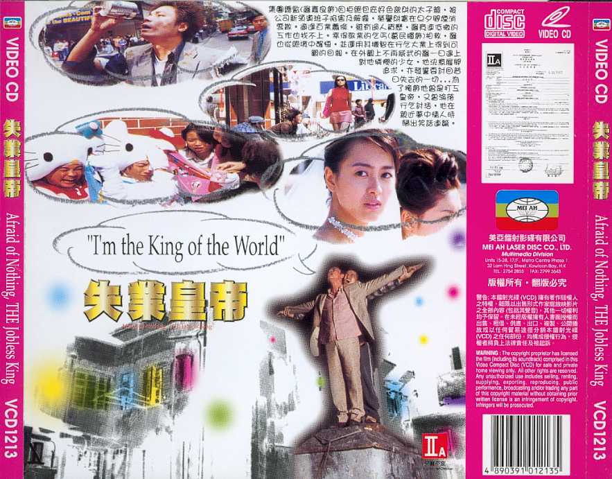 Afraid of Nothing:The Jobless King Cover Scan